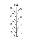 Large Capacity Wrought Iron Boot Drying Rack