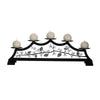 Pinecone Pillar Candle Holder – Holds 5 Candles