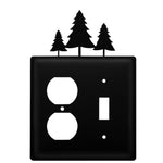 Rustic Cabin Combination Outlet Switch Cover