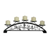 Pinecone Tabletop Pillar Candle Holder – Holds 5 Candles