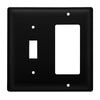 Plain Wrought Iron Switch & GFI Cover