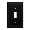 Simple Single Switch Cover – Plain Iron – 4.63 In Height – Rustic Wall Plate by Village Wrought Iron Inc.