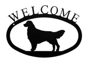 Small Metal Welcome Sign