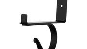Handcrafted Wrought Iron Shelf Bracket for Windows