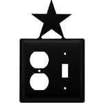Handcrafted Star Outlet Cover