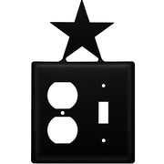 Handcrafted Star Outlet Cover