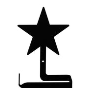 Black Iron Star Bathroom Toilet Paper Holder