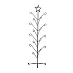 Star Mitten & Boot Dryer Stand – Matte Black, 39" H, Holds 8 Pairs, Freestanding Wrought Iron Rack by Village Wrought Iron Inc.