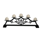 Victorian Style Pillar Candle Holder – Holds 5 Candles
