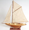 Pen Duick Ship Model – 31.5 Inch Wooden Sailboat – Handcrafted Nautical Display