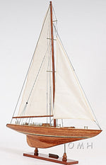 Columbia Yacht 1958 – America’s Cup Wooden Sailboat Model