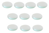 Double Convex Lens Pack of 10 for Classroom Physics Labs