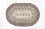 Earth Rugs MS-776 Natural Oval Swatch 10``x15``