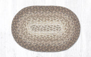 Earth Rugs MS-776 Natural Oval Swatch 10``x15``