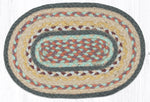 Earth Rugs MS-782 Classic Stucco Oval Swatch 10``x15``