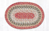 Earth Rugs MS-9-92 Sage Oval Swatch 10``x15``