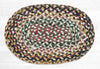 Earth Rugs MS-999 Random Oval Swatch 10``x15``