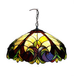 Chloe Lighting CH18780VI18-DH2 Liaison Tiffany-Style 2 Light Victorian Ceiling Pendent 18" Shade