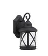 Chloe Lighting CH25041BK11-OD1 Milania Adora Transitional 1 Light Black Outdoor Wall Sconce 11`` Height