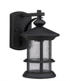 Chloe Lighting CH20152BK10-OD1 Ashley Superiora Transitional 1 Light Textured Black Outdoor Wall Sconce