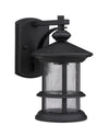 Chloe Lighting CH20152BK13-OD1 Ashley Superiora Transitional 1 Light Textured Black Outdoor Wall Sconce