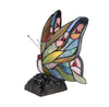 Chloe Lighting CH30300BM05-NL1 Jacy 6 Tiffany-style 1 Light Butterfly Accent Table Lamp 10" Tall