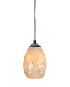 Chloe Lighting CH3CR31CM04-DP1 Ravenna Mosaic 1 Light Ceiling Mini Pendant 5`` Shade