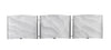 Chloe Lighting CH21010CM25-BL3 Ampere Transitional 3 Light Chrome Metallic Bath Vanity Wall Fixture White Frosted Alabaster Glass 25`` Wide