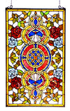 Chloe Lighting CH1P201CV32-GPN Eureka Sonaratiffany-Glass Victorian Window Panel 20x32