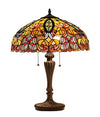 Chloe Lighting CH33456GV18-TL2 Libby Tiffany-style 2 Light Victorian Table Lamp 18" Shade