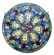 Baroque Stained Glass Window Accent Panel, 24-inch by Chloe Lighting