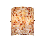 Chloe Lighting CH3CD28CC08-WS1 Shelley Mosaic 1 Light Wall Sconce 8.3`` Wide