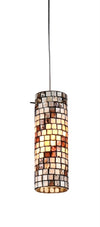 Chloe Lighting CH3CW29BC04-DP1 Femme Mosaic 1 Light Ceiling Mini Pendent 4`` Shade