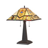 Chloe Lighting CH35551GM16-TL2 Oliver Tiffany-style 2 Light Mission Table Lamp 16" Shade