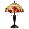 Chloe Lighting CH15063AV15-TL2 Shelly Tiffany-style 2 Light Victorian Table Lamp 14.5" Shade
