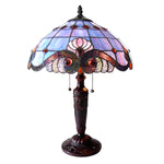 Chloe Lighting CH15063LV15-TL2 Shelly Tiffany-style 2 Light Victorian Table Lamp 14.5" Shade