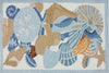 Shells & Coral Indoor/Outdoor Rug – 20" x 30"