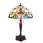 Chloe Lighting CH18806IV16-TL2 Margot Tiffany-style 2 Light Victorian Table Lamp 16" Shade
