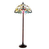Chloe Lighting CH18806IV18-FL2 Margot Tiffany-style 2 Light Victorian Floor Lamp 18`` Shade