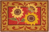 Jellybean Provence Sunflowers Indoor & Outdoor Rug: Bright & Cheerful Accent for Indoor & Outdoor Spaces 20"X30"