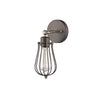 Chloe Lighting CH57044RB05-WS1 Charles Industrial-Style 1 Light Rubbed Bronze Wall Sconce 5`` Wide