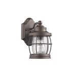 Chloe Lighting CH22036RB10-OD1 Lucan Transitional 1 Light Rubbed Bronze Outdoor Wall Sconce 10`` Height