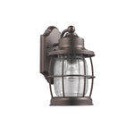 Chloe Lighting CH22036RB12-OD1 Lucan Transitional 1 Light Rubbed Bronze Outdoor Wall Sconce 12`` Height