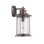 Chloe Lighting CH22039RB14-OD1 Maleagant Transitional 1 Light Rubbed Bronze Outdoor Wall Sconce 14`` Height