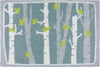 Jellybean Birch Woods Accent Rug – 20×30 Inch Indoor/Outdoor Mat