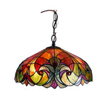 Chloe Lighting CH18780VR18-DH2 Liaison Tiffany-Style 2 Light Victorian Ceiling Pendent 18`` Shade