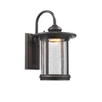 Chloe Lighting CH22L26RB15-OD1 Cole Transitional Led Rubbed Bronze Outdoor Wall Sconce 15`` Height