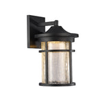 Chloe Lighting CH22L52BK15-OD1 Frontier Transitional Led Textured Black Outdoor Wall Sconce 15`` Height