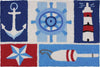 Jellybean Sailor`s Life Indoor & Outdoor Rug