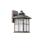 Chloe Lighting CH22045RB12-OD1 Palamedes Transitional 1 Light Rubbed Bronze Outdoor Wall Sconce 12`` Height